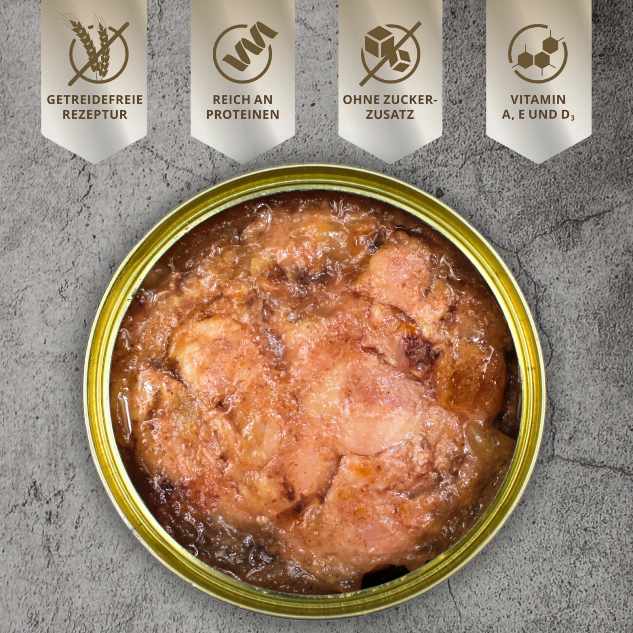 Lyra Pet Lecker.Pet Paula's 100 % Hähnchen und Karotte Hundefutter Nassfutter 6x400 g