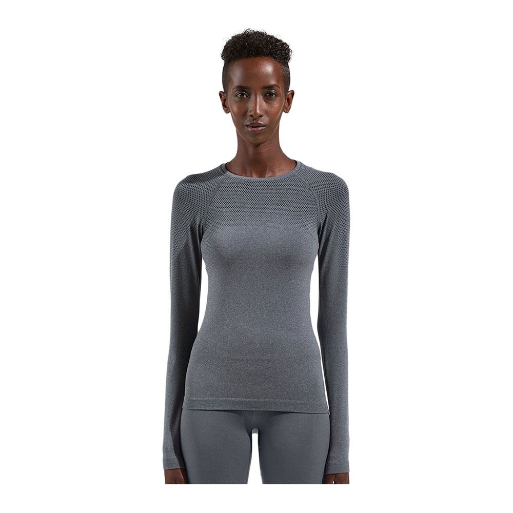 Odlo PERFORMANCE LIGHT ECO - Sous-couche Femme grey melange