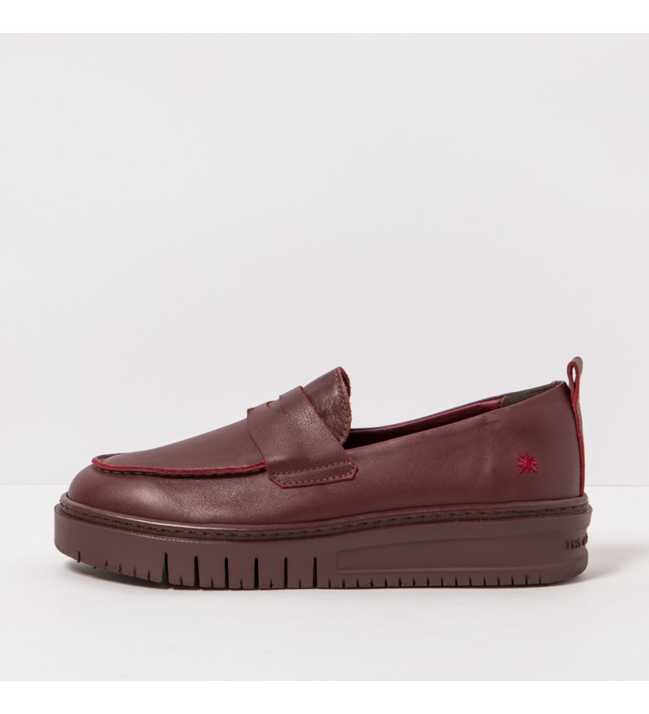 Mocassins Art Leather 1774 Nappa Borgonha