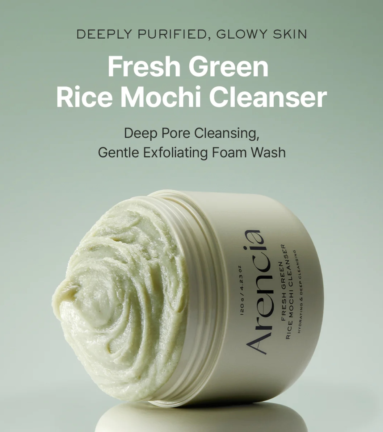 Arencia - Sabonete Facial Fresh Green Rice Mochi