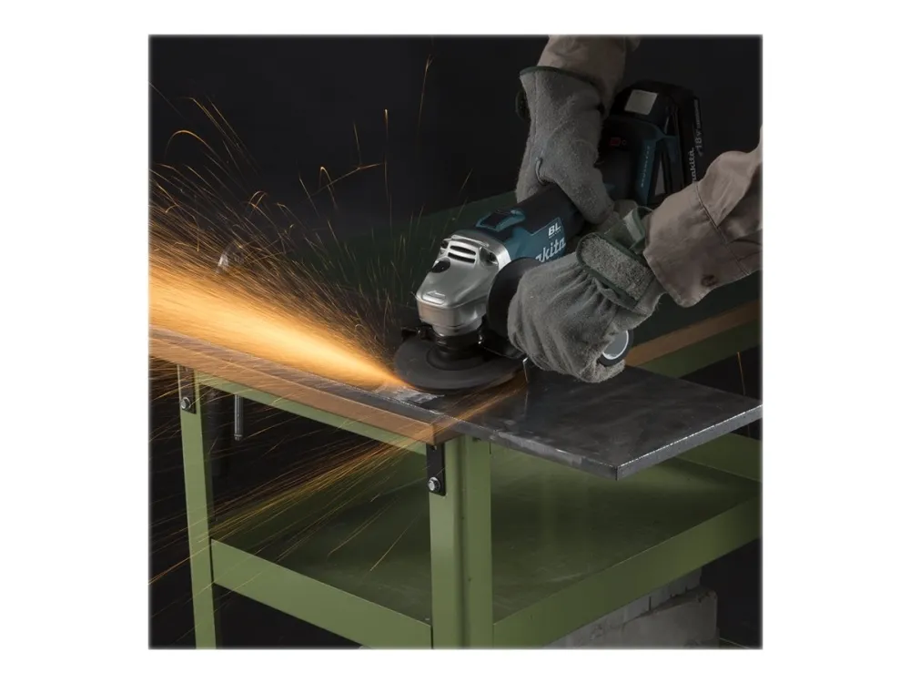 Makita DGA506ZJ - Vinkelkværn - ledningfri - 125 mm - intet batteri - 18 V - SOLO