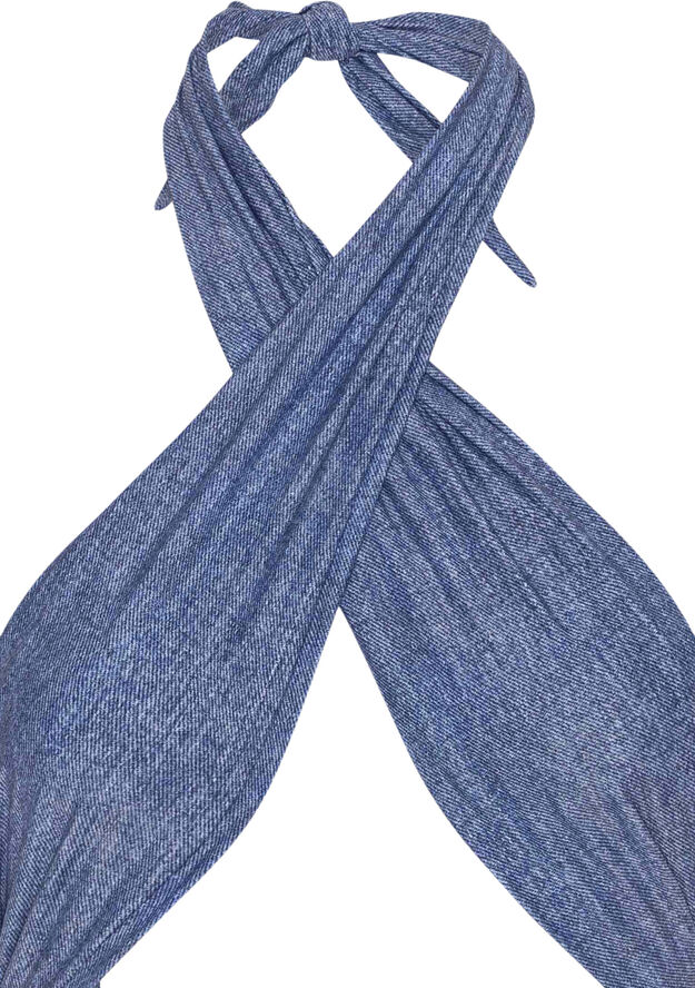 ROTATE Birger Christensen SOFT MIXED SWIMSUIT Quiet harbor comb.
