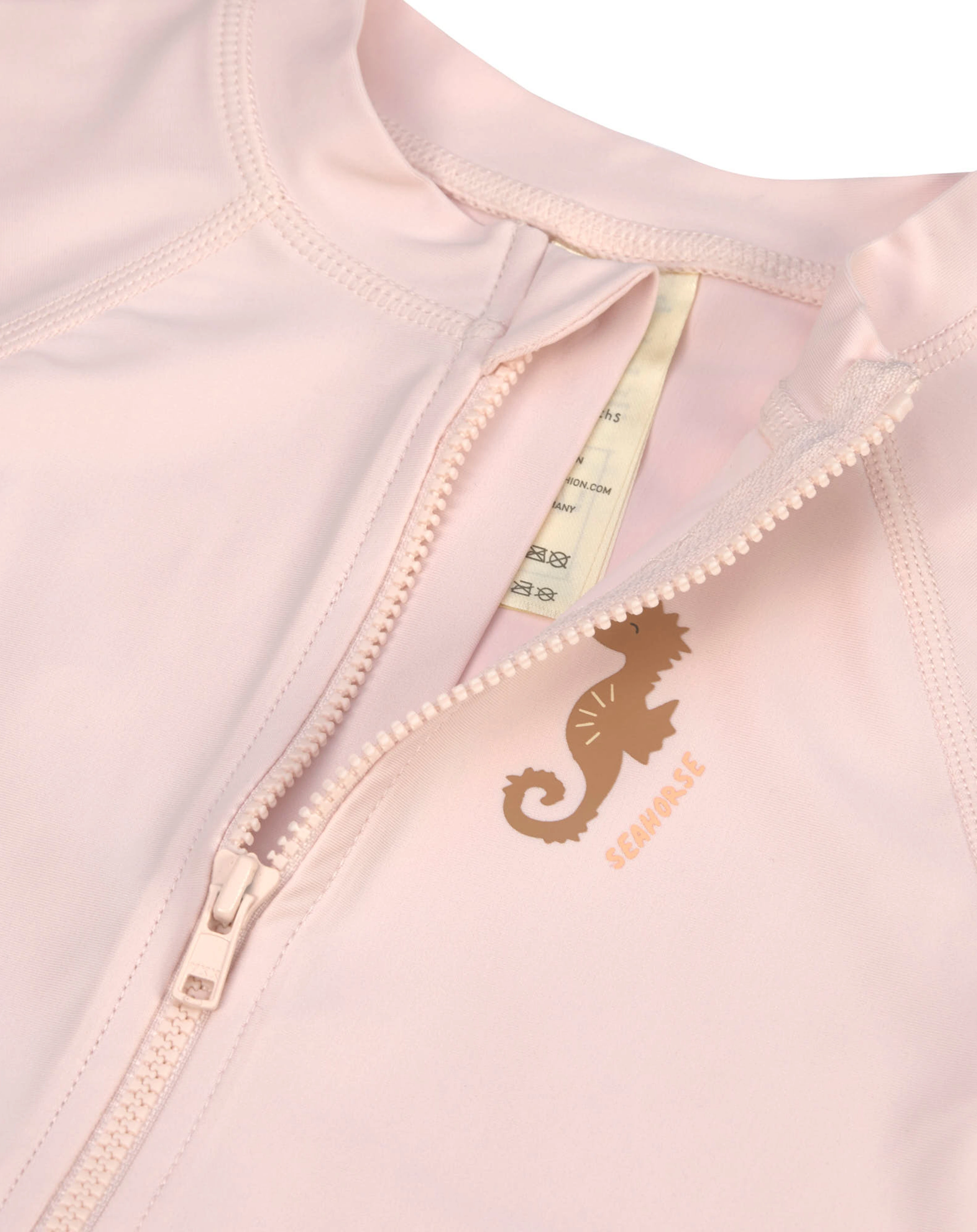 UV-Schwimmanzug SEAHORSE kurz in light pink