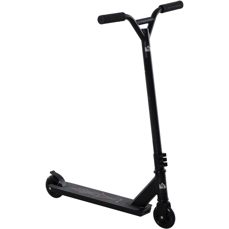 HOMCOM Tretroller für Kinder schwarz