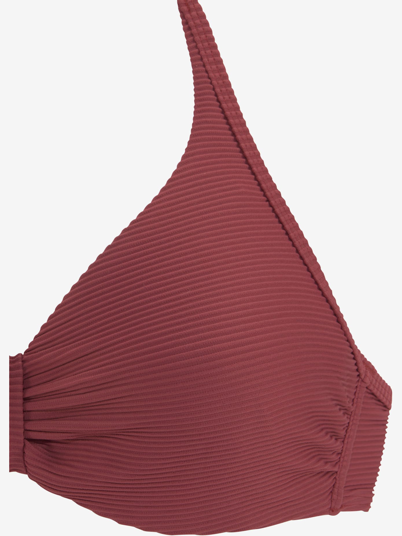 Haut de maillot de bain à armatures tissu structuré élégant