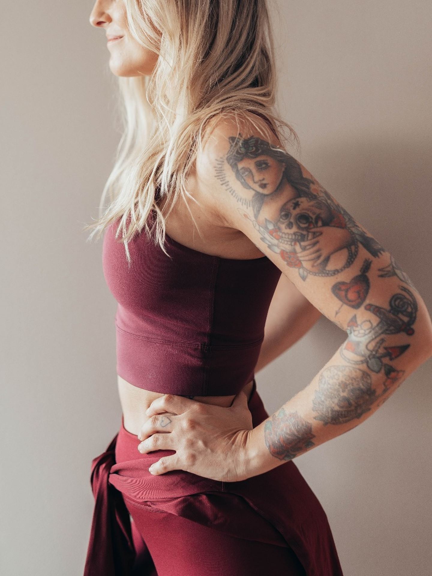 Yoga Luxe Crop Tank
