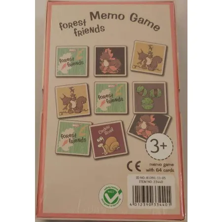NICI Forest Friends Memory Kartenspiel