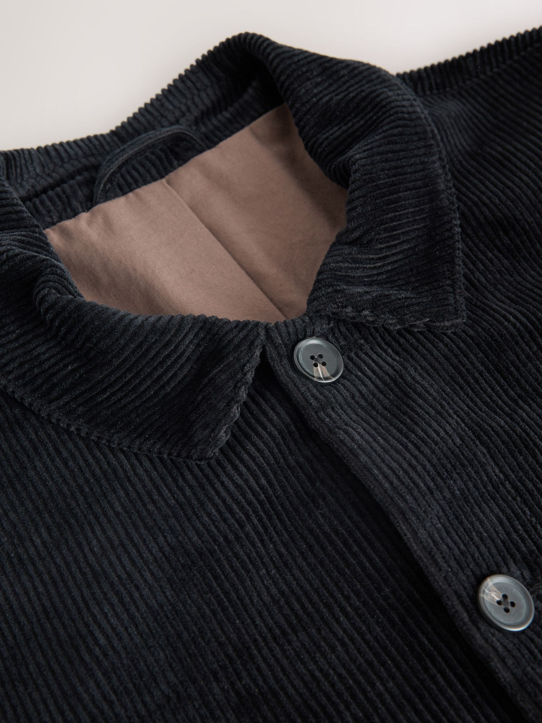 Zwart - Slim Rijk Corduroy Jack