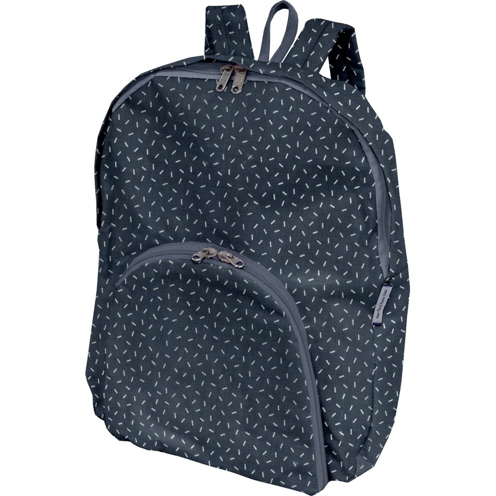 Sac À Dos Pliable Paille Argent Jean