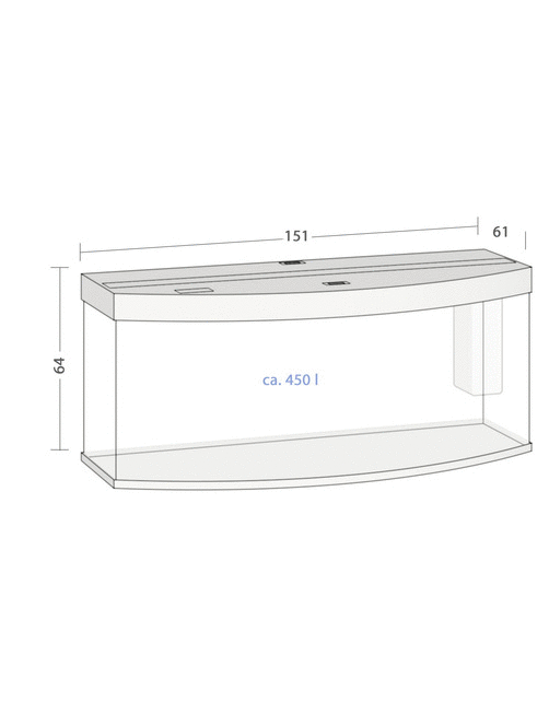 Juwel Aquarium Vision 450 Led - Aquaria