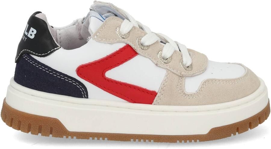 Develab Jongens Sneakers 45451 Leren Lage sneakers Wit