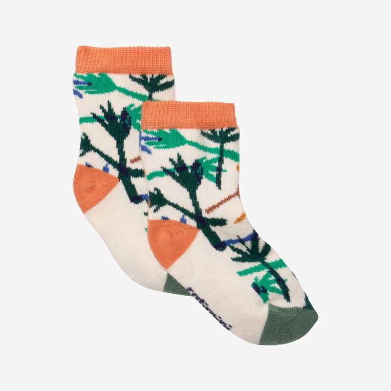 Chaussettes bébé garçon camo palmes jaunes Catimini Jaune