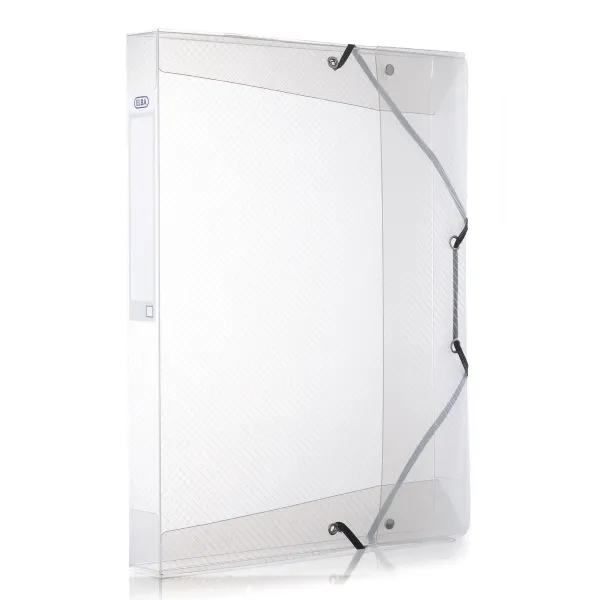 Dokumentboks ELBA Hawai transparent - rygbredde: 40 mm - for 240 x 320 mm