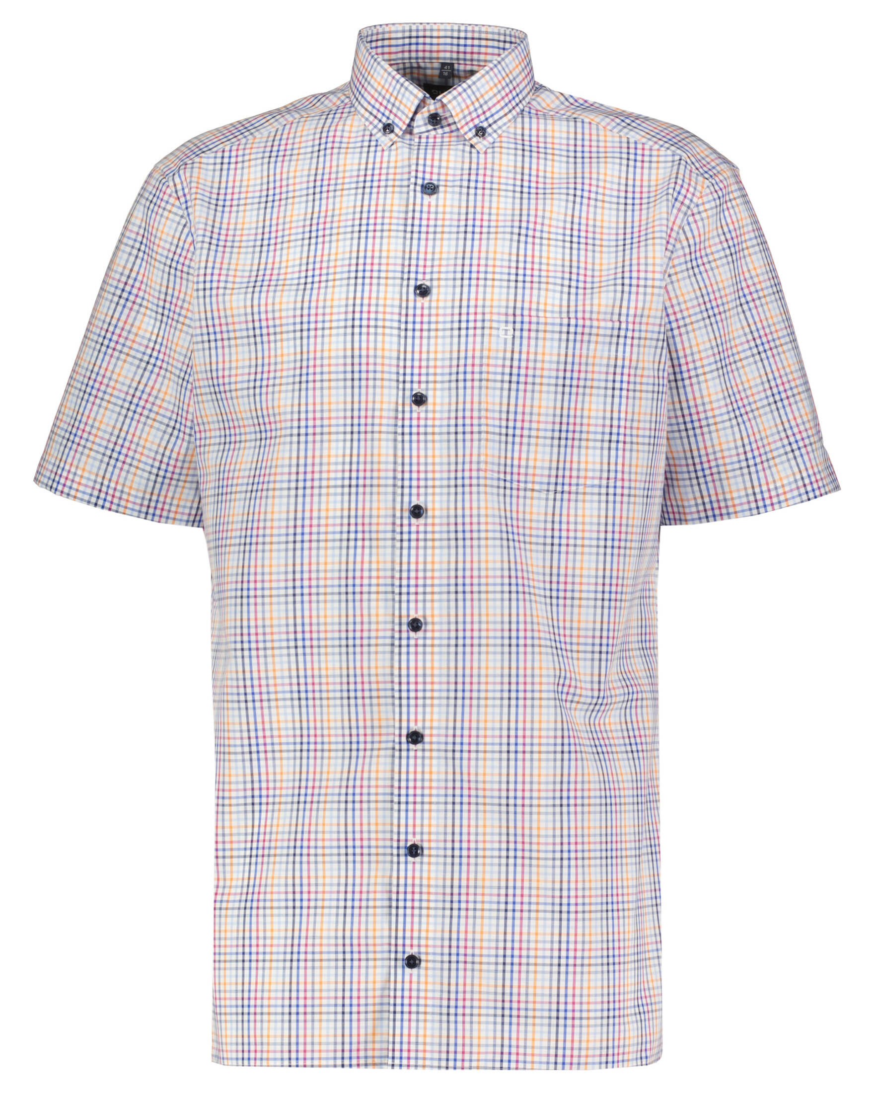 OLYMP| Herren Hemd LUXOR Modern Fit Kurzarm
