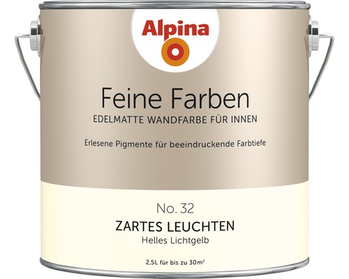 Alpina Fine Colors conserveermiddelvrij Delicate Glow 2,5 L