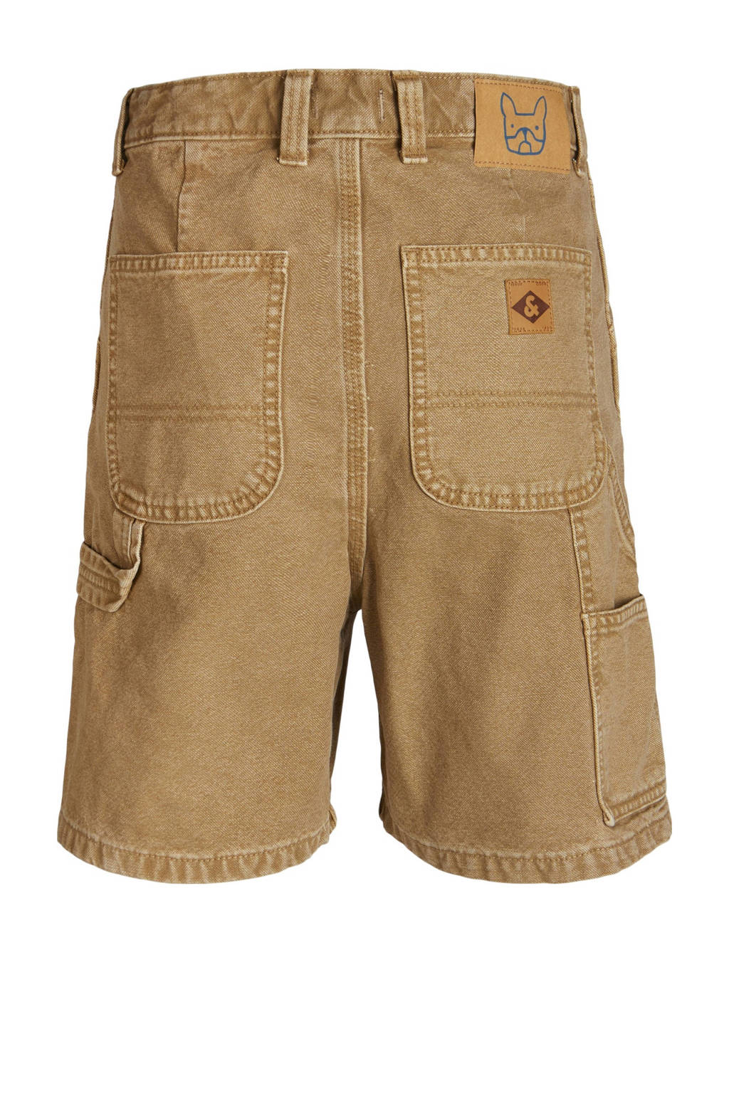JACK & JONES regular fit casual short JJITONY lichtbruin