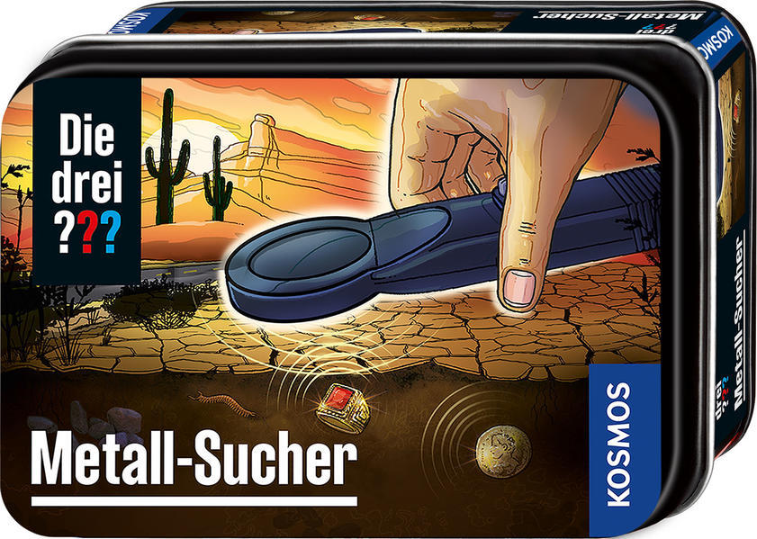 Detektiv-Zubehör DIE DREI ??? METALL-SUCHER