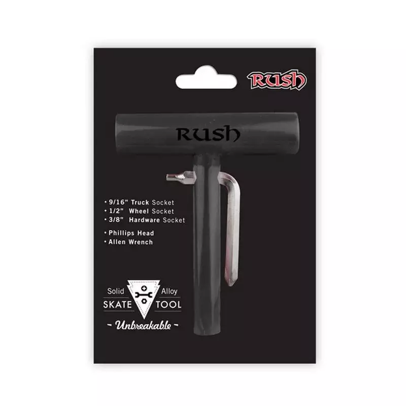 Outil montage Skateboard RUSH Tool Clef De Montage Black