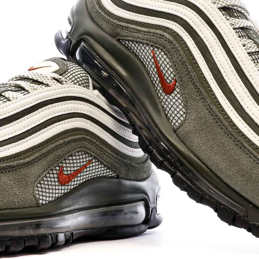 Nike Baskets Grise/Blanc Homme Nike Air Max 97