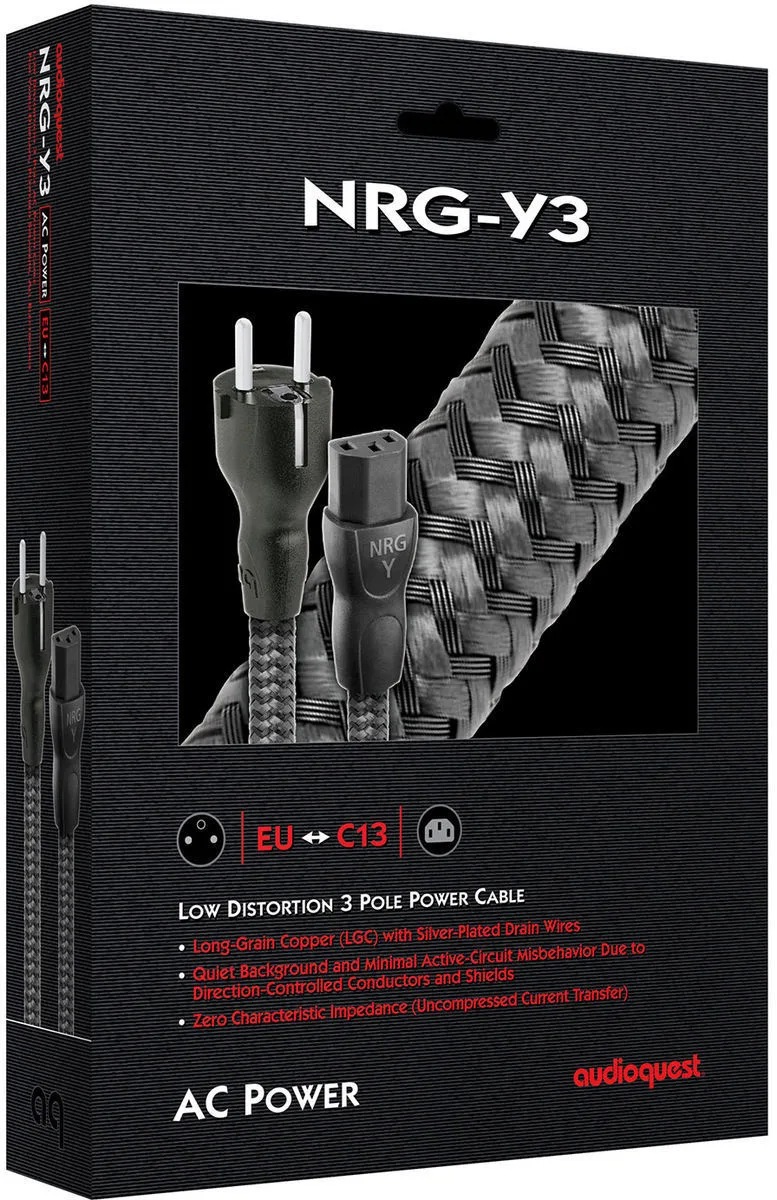 Audioquest PowerQuest 3   NRG-Y3 (1 m) Conditionneurs secteur