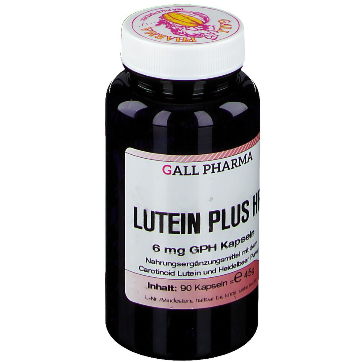 GALL PHARMA Lutein plus HP 6 mg Kapseln