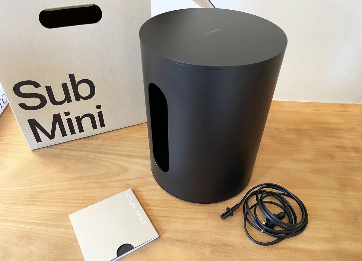 Sonos Sub Mini Noir Caissons de basses