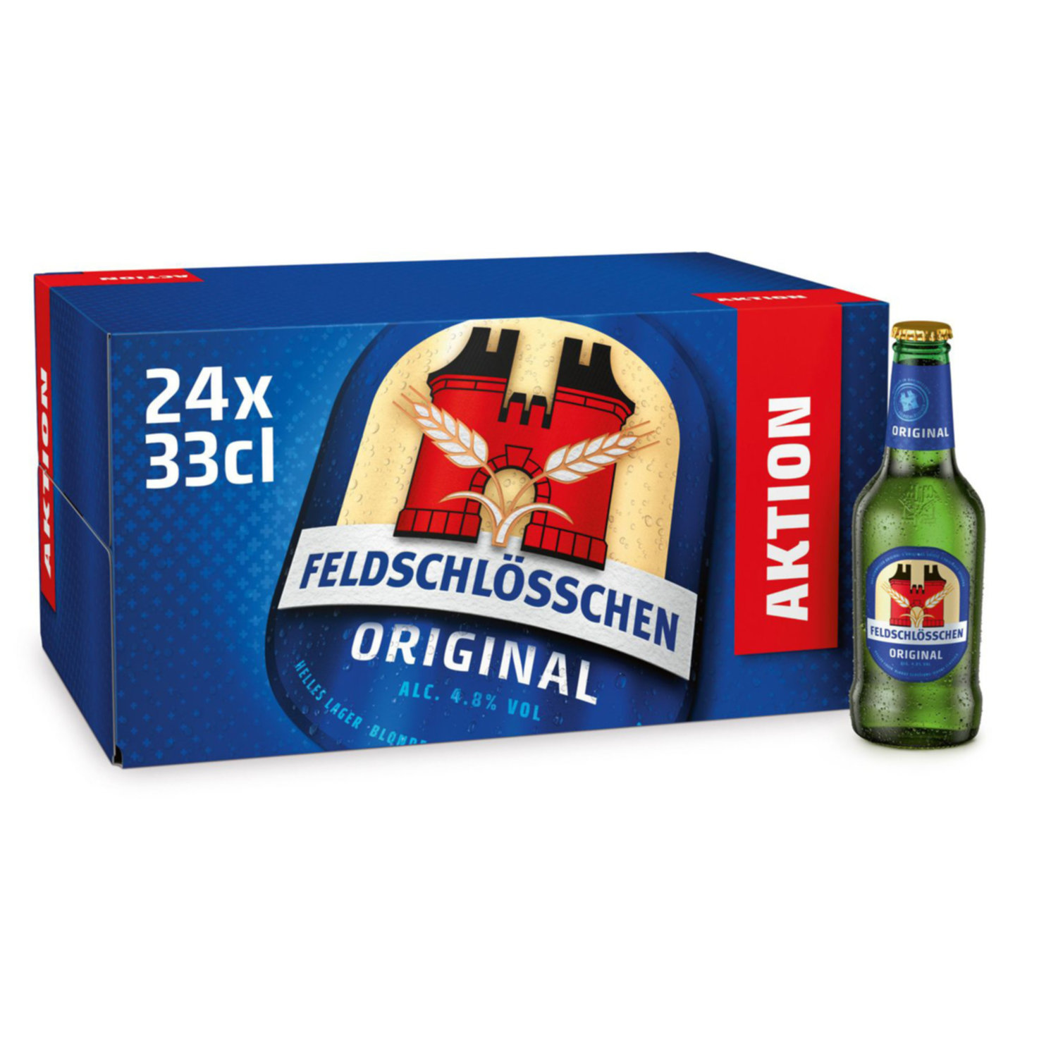 Feldschlösschen Original Lager Bier 24x33cl -792cl