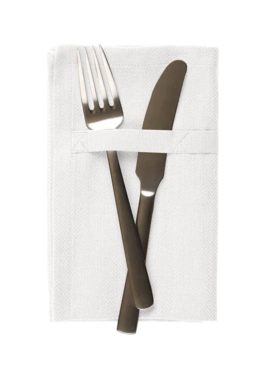The Organic Company Stoffservietten 4er-Pack Dinner Napkin Natural White