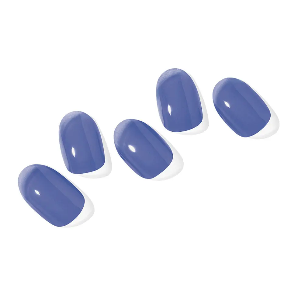 Semi Cured Gel Nail Strips Tint Bluesy