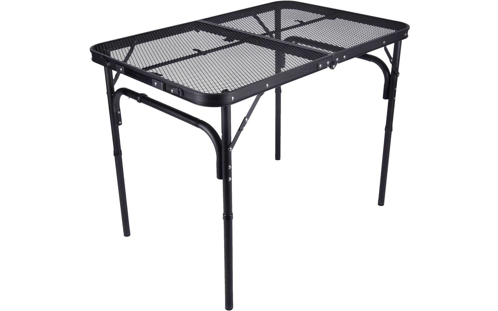 DEFA Aluminium Mesh Campingtisch 90 x 60 cm