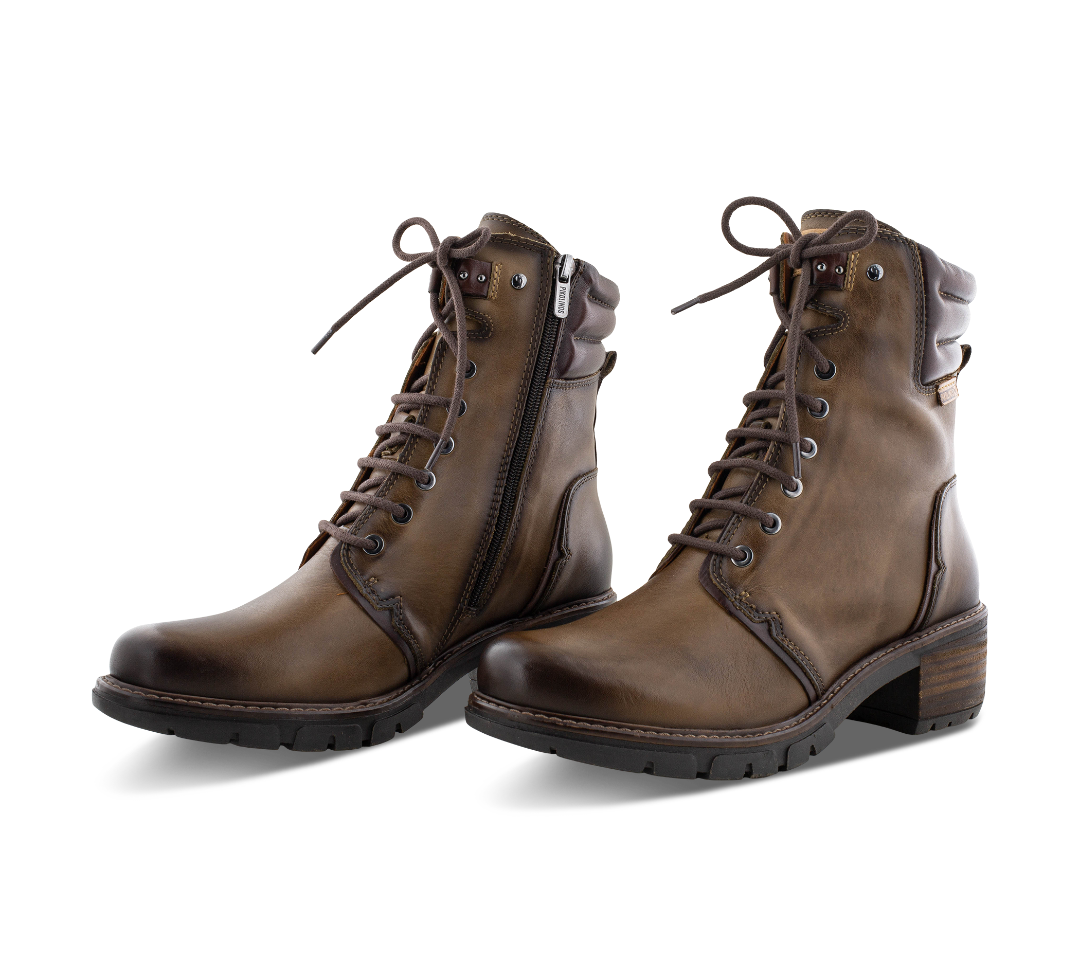 Pikolinos San Sebastia - Schnürstiefel grün