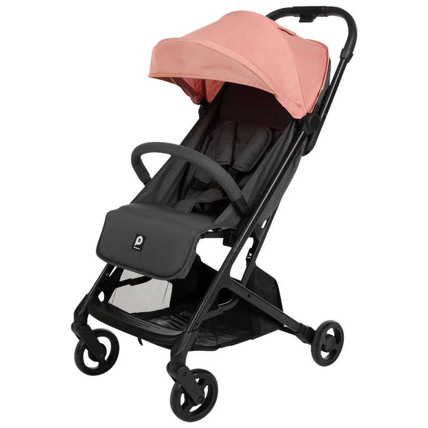 Poussette compacte Aria Basic rose
