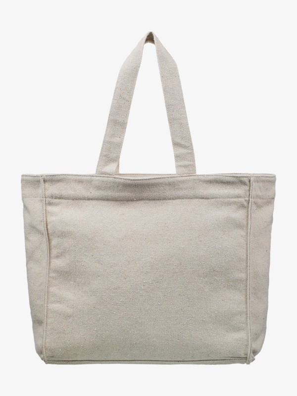 Drink The Wave Tote bag Beige Femme