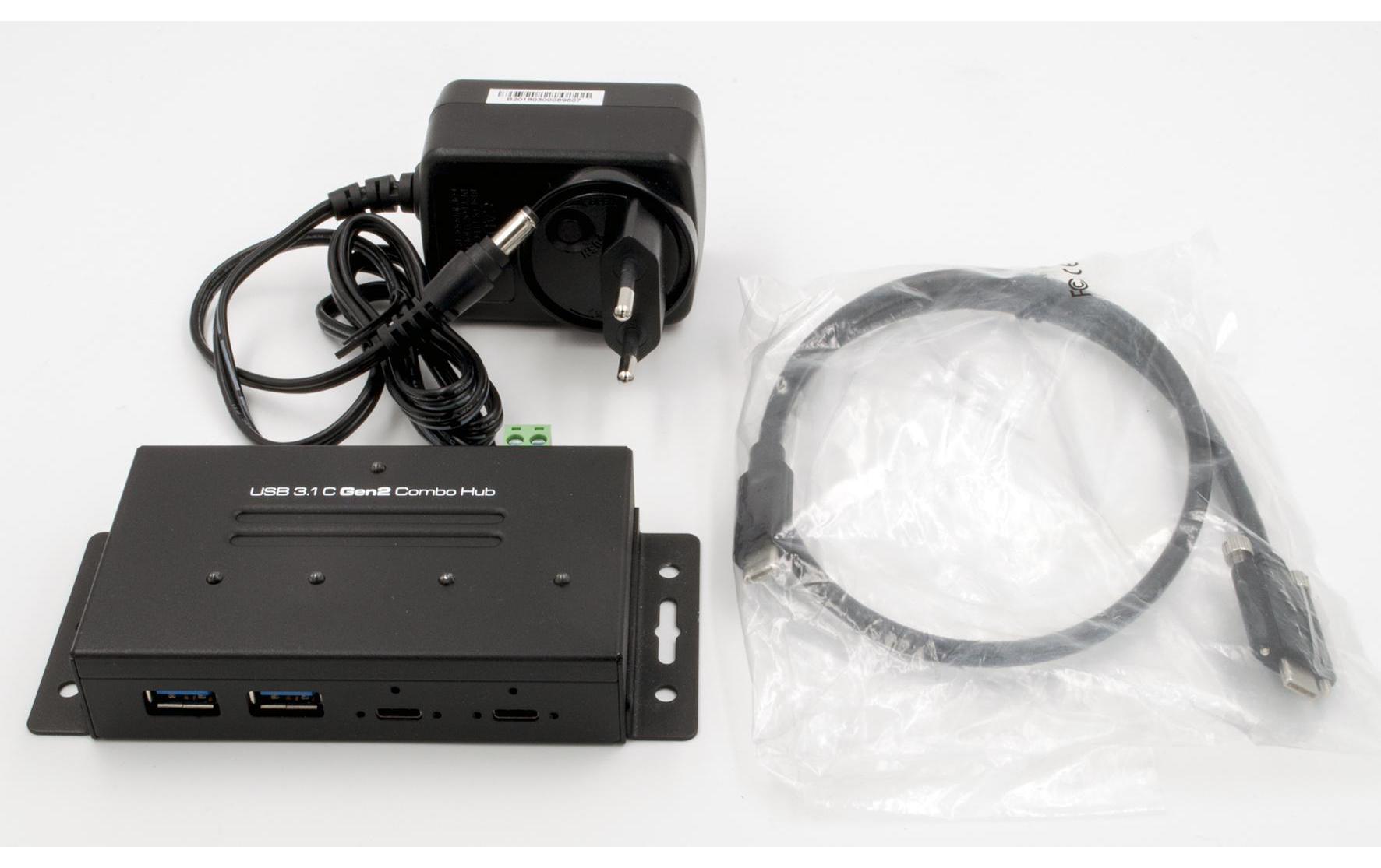 USB-Hub EX-1240HMVS<br>4-Port-USB-Hub mit Metallgehäuse