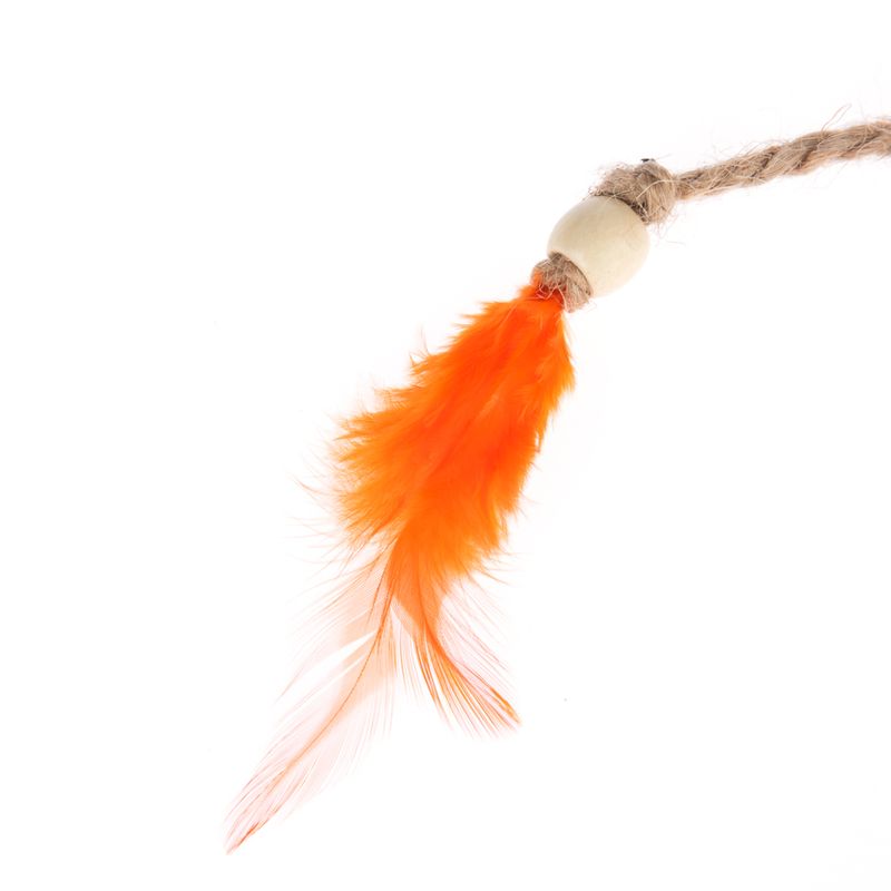Lot de jouets TIAKI Petites balles en osier avec plumes