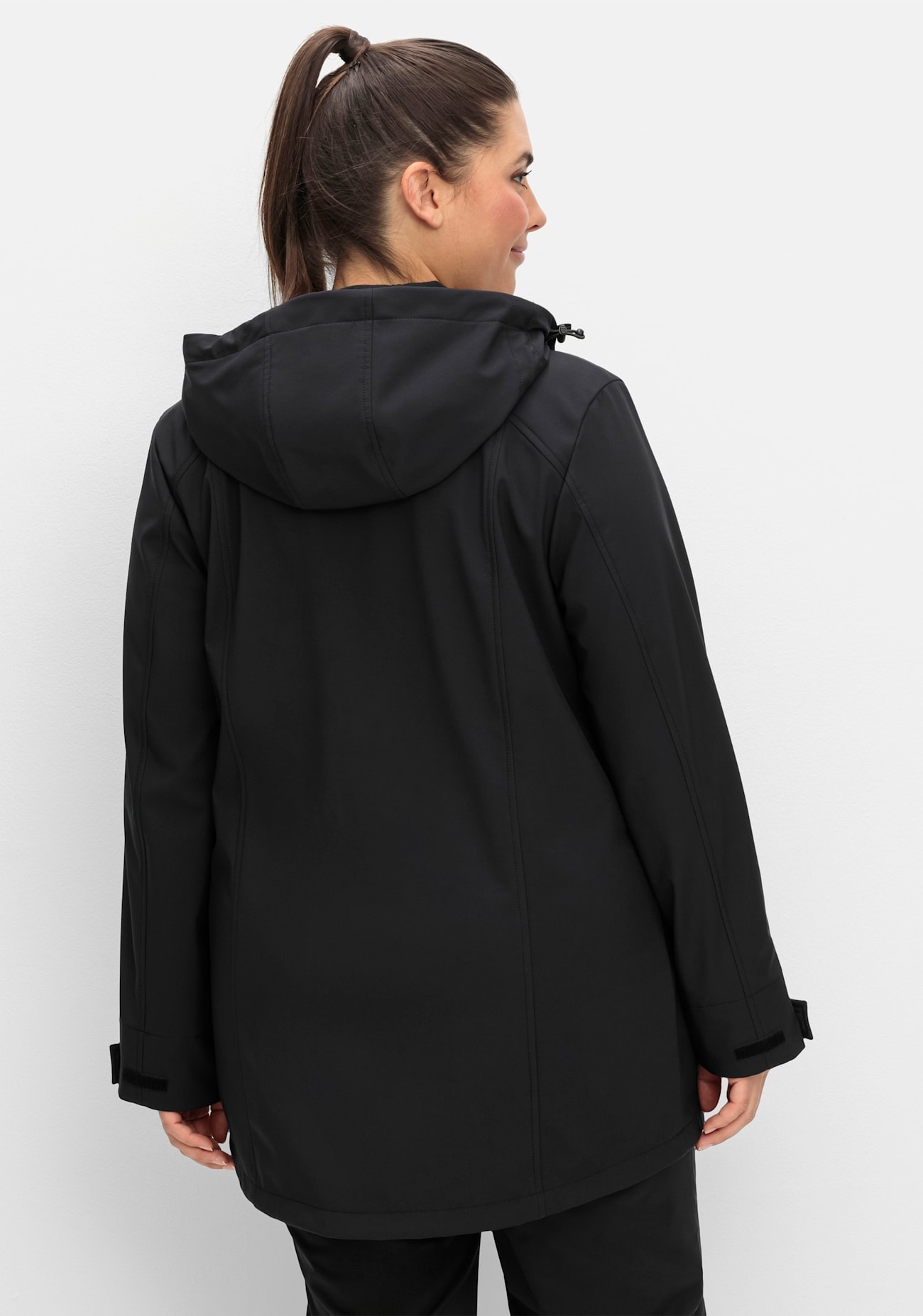 Sheego Softshelljacke mitKapuze