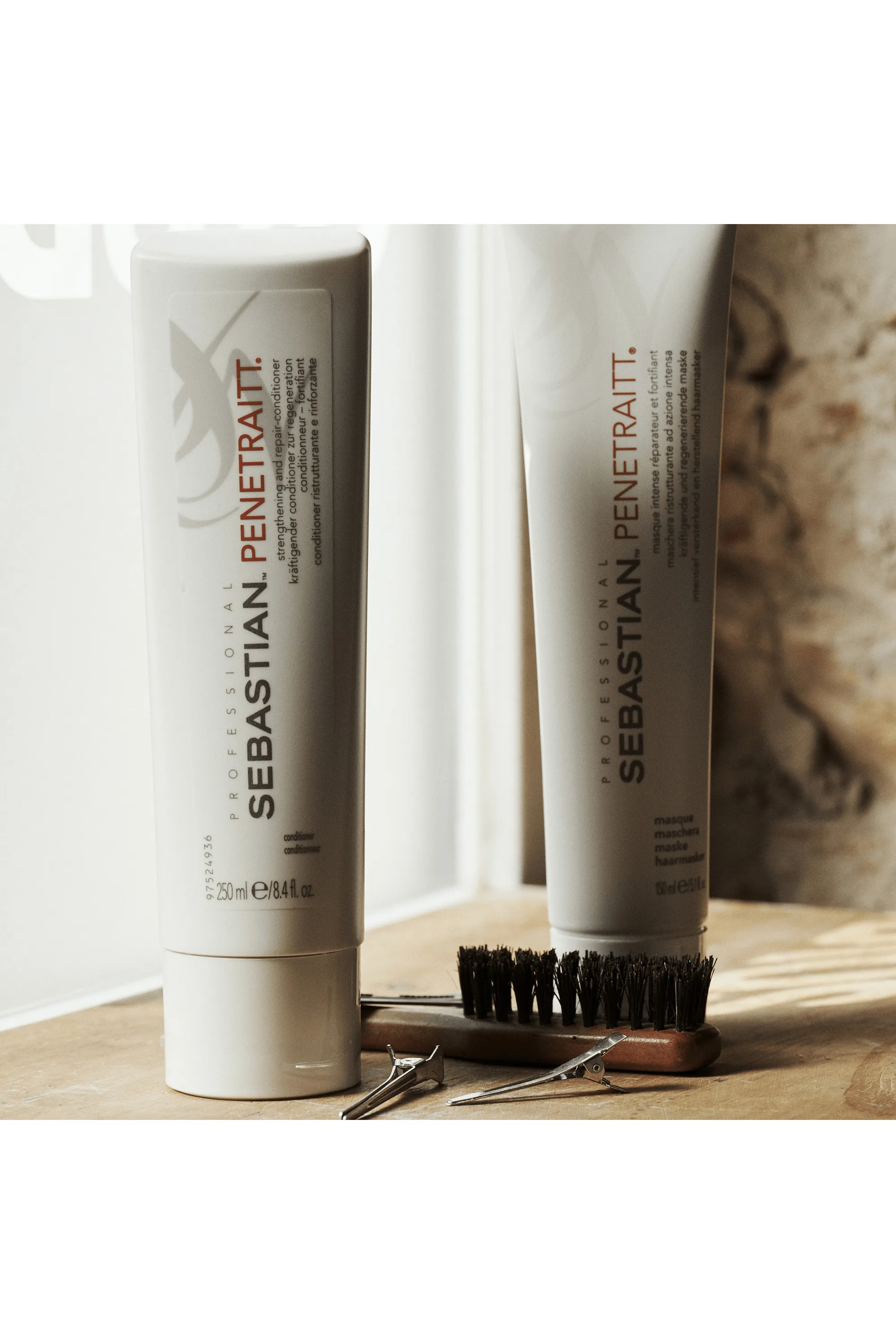 Sebastian Professional Masque réparateur et fortifiant cheveux abîmés Penetraitt-150 ml