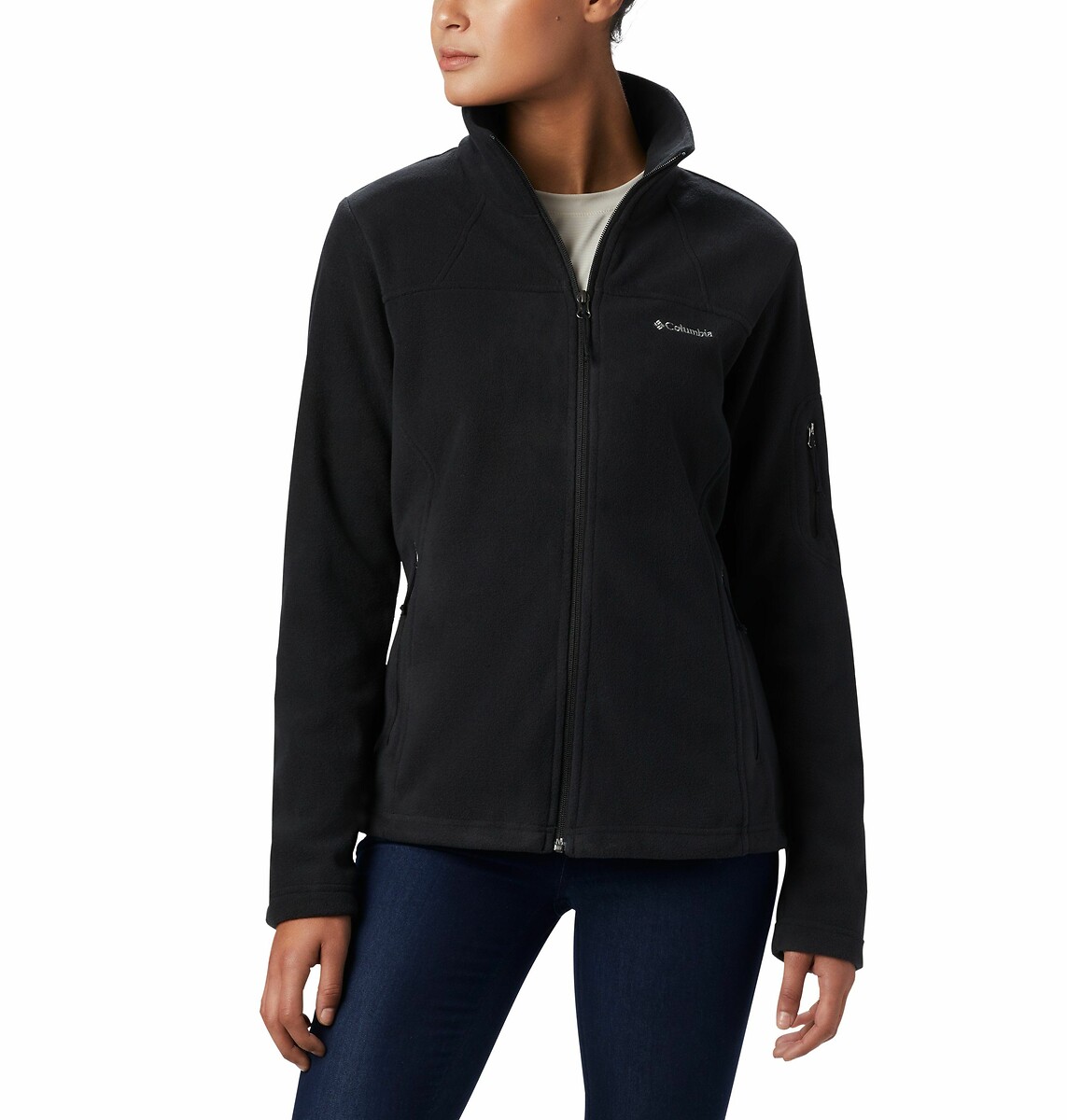 COLUMBIA<br>Colete de lã polar com zíper Fast Trek™ II