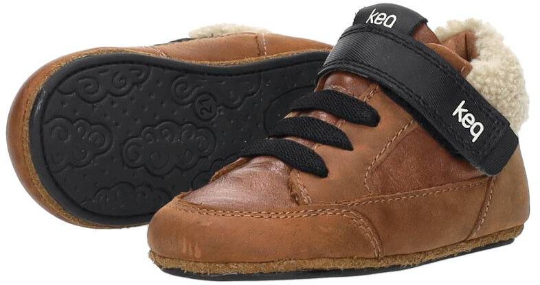 Keq Jongens Baby schoentjes cognac