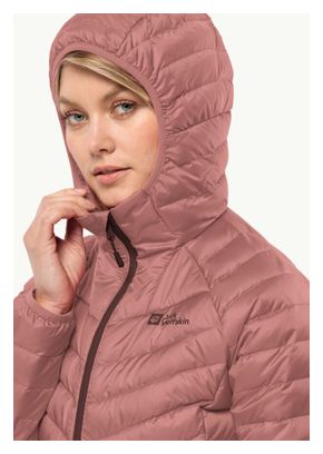 Doudoune Femme Jack Wolfskin Passamani Hoody Rose
