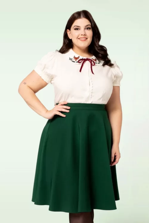 Bunny Ravenwood rok in donkergroen