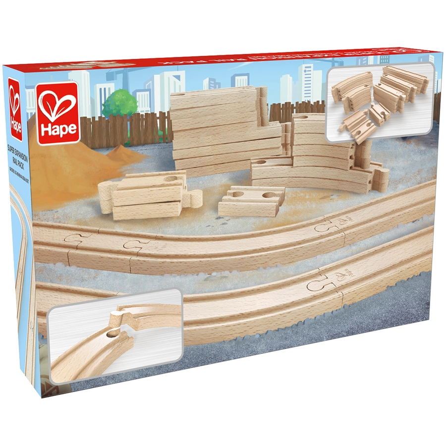 Hape Großes Schienenausbauset