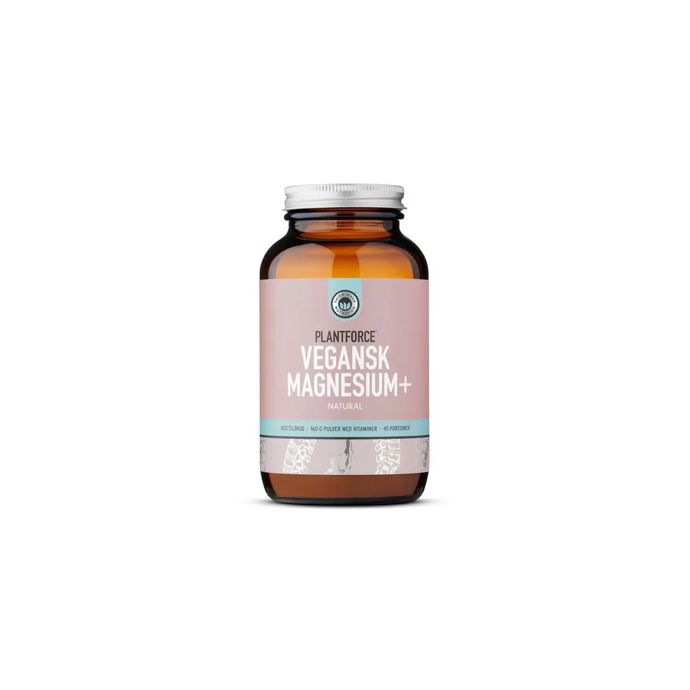 Plantforce Vegansk Magnesium Plus - 160 gr.