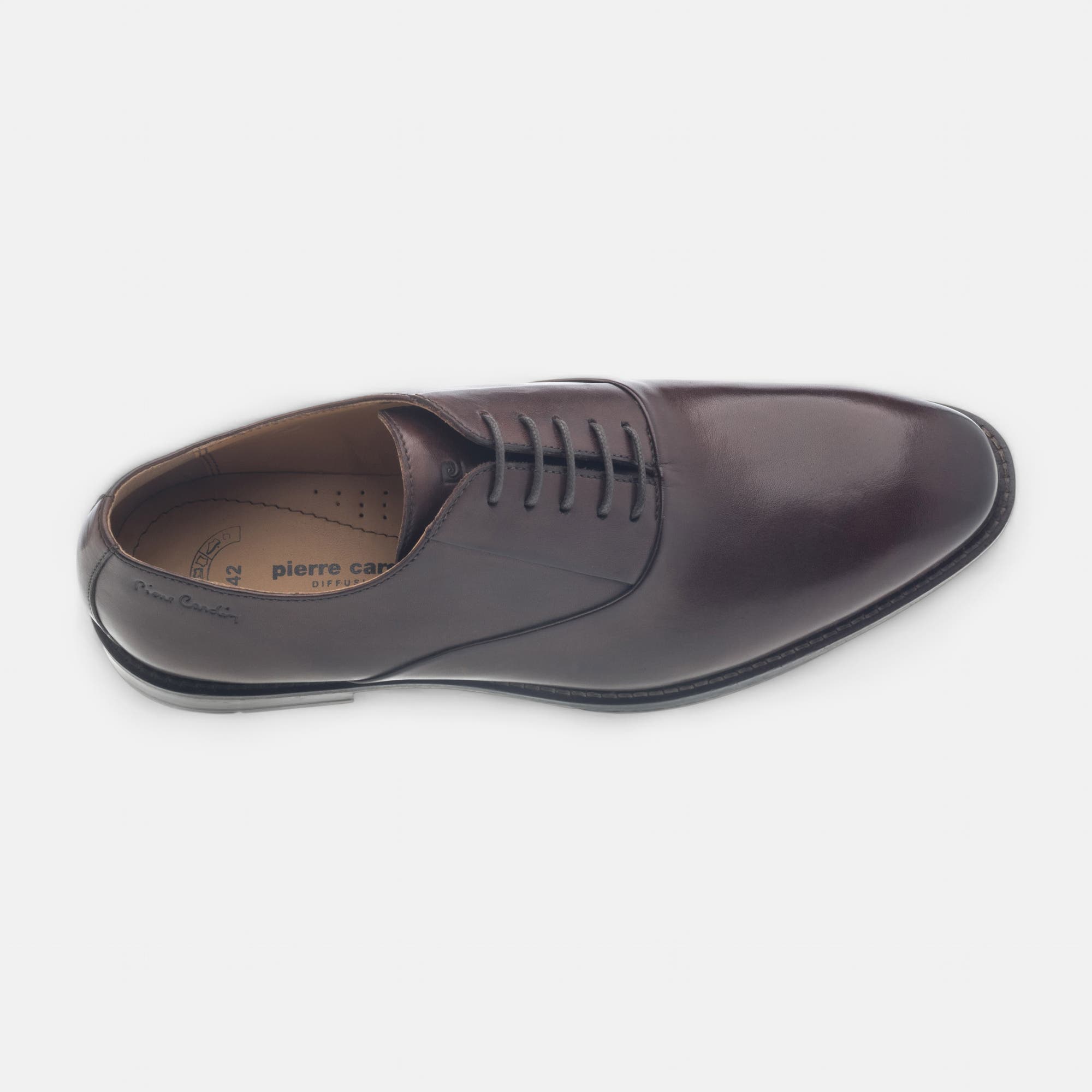 Richelieus Homme en cuir cognac