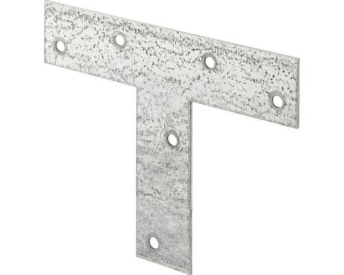 Platte connector T-vorm 140x110x30 mm sendzimir verzinkt 1 stuk