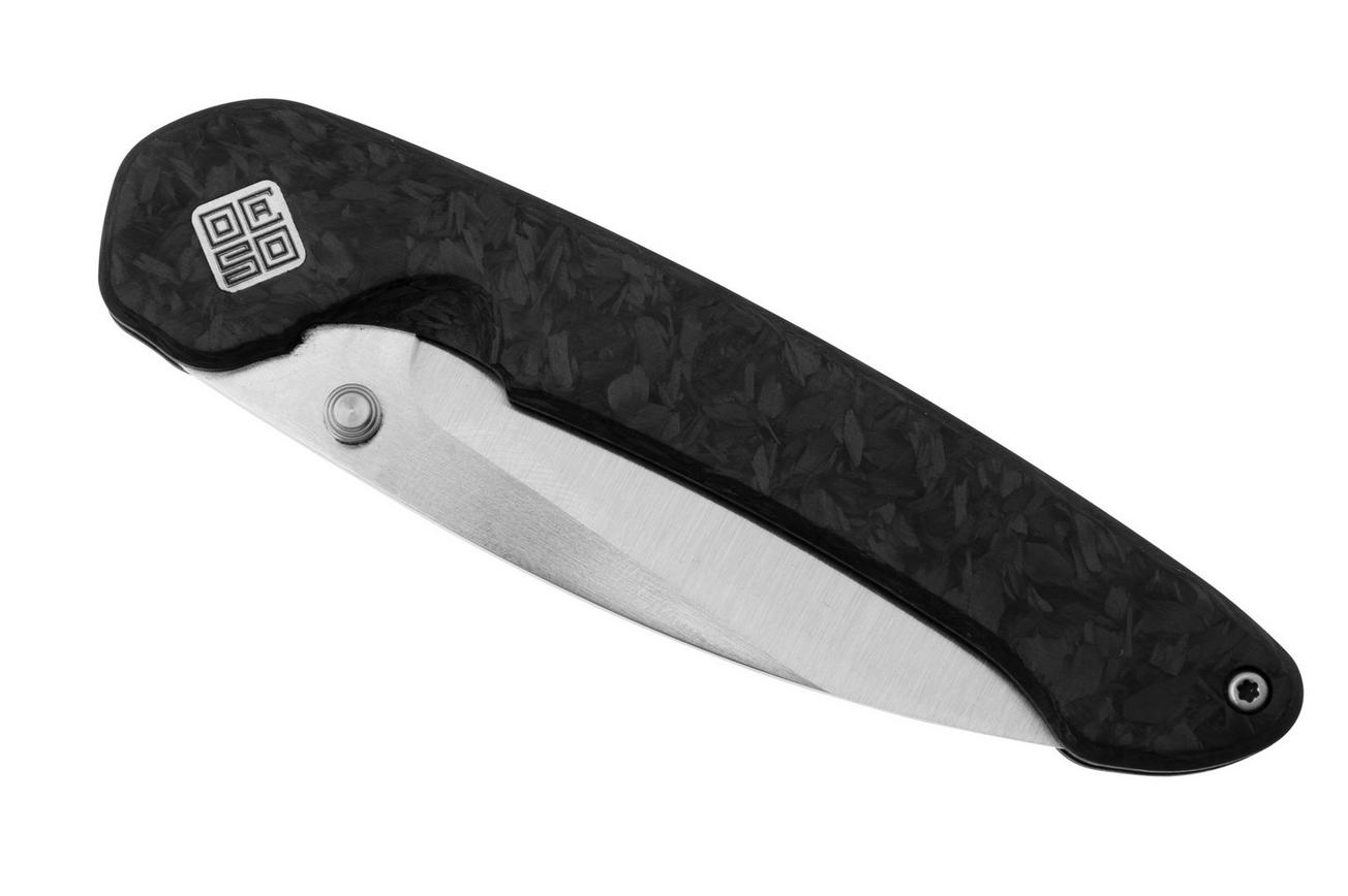 Ocaso Seaton Large 42CLS Carbon Fiber Satin, zakmes