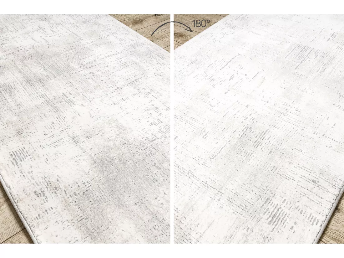 Tapis de couloir TULS 51231 vintage ivoire / gris 90x120 cm
