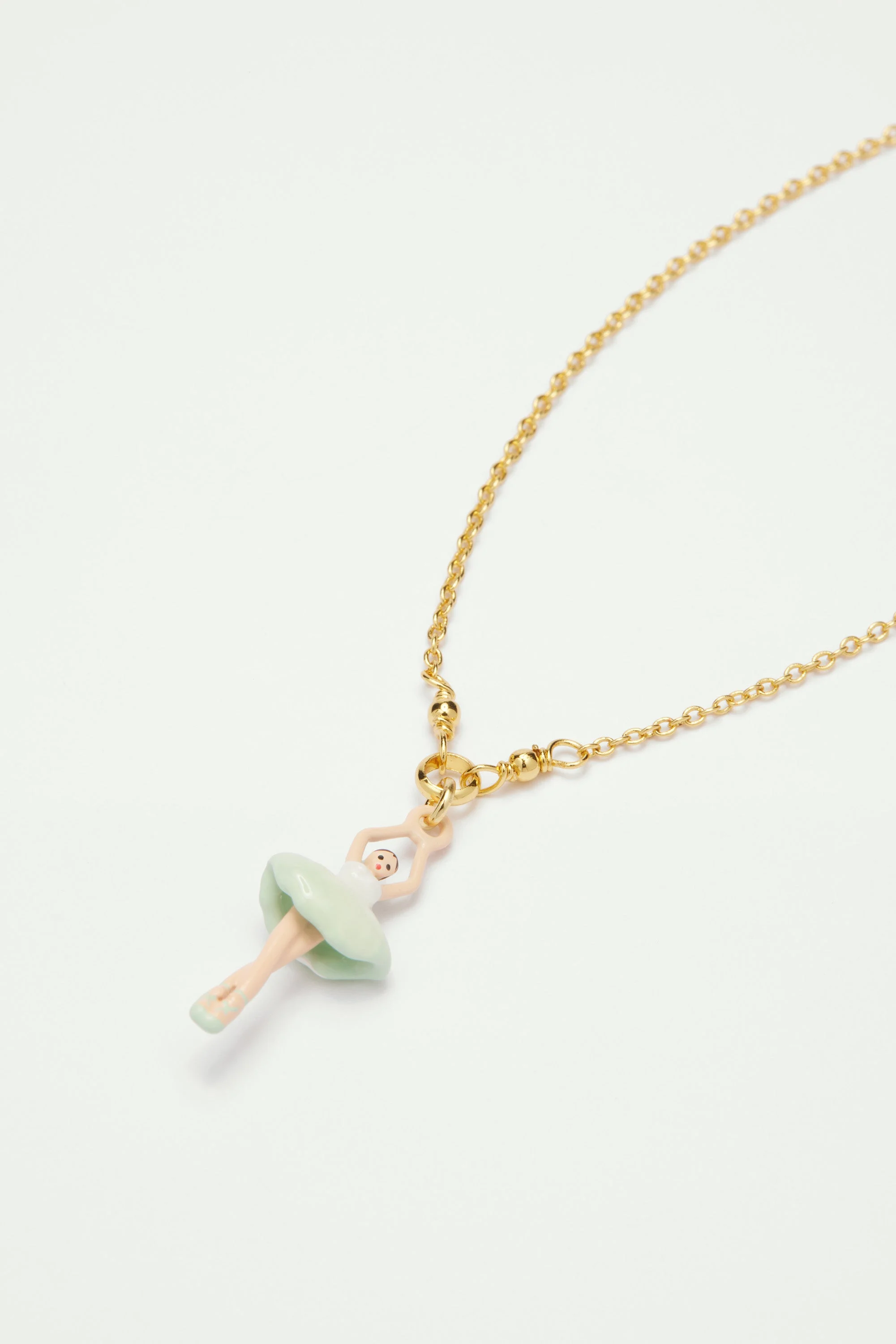 Bracelet ballerine vert d'eau | Vert