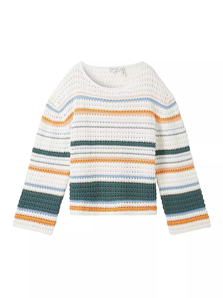 TOM TAILOR Pullover  weiss