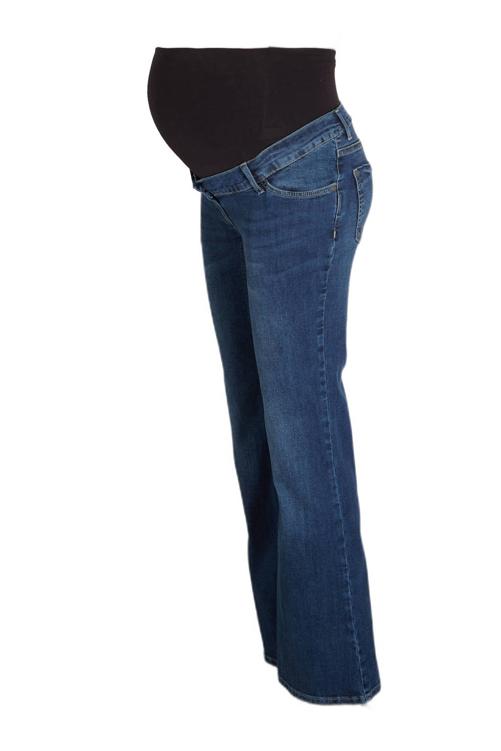 LOVE2WAIT flared zwangerschapsjeans Judy blauw